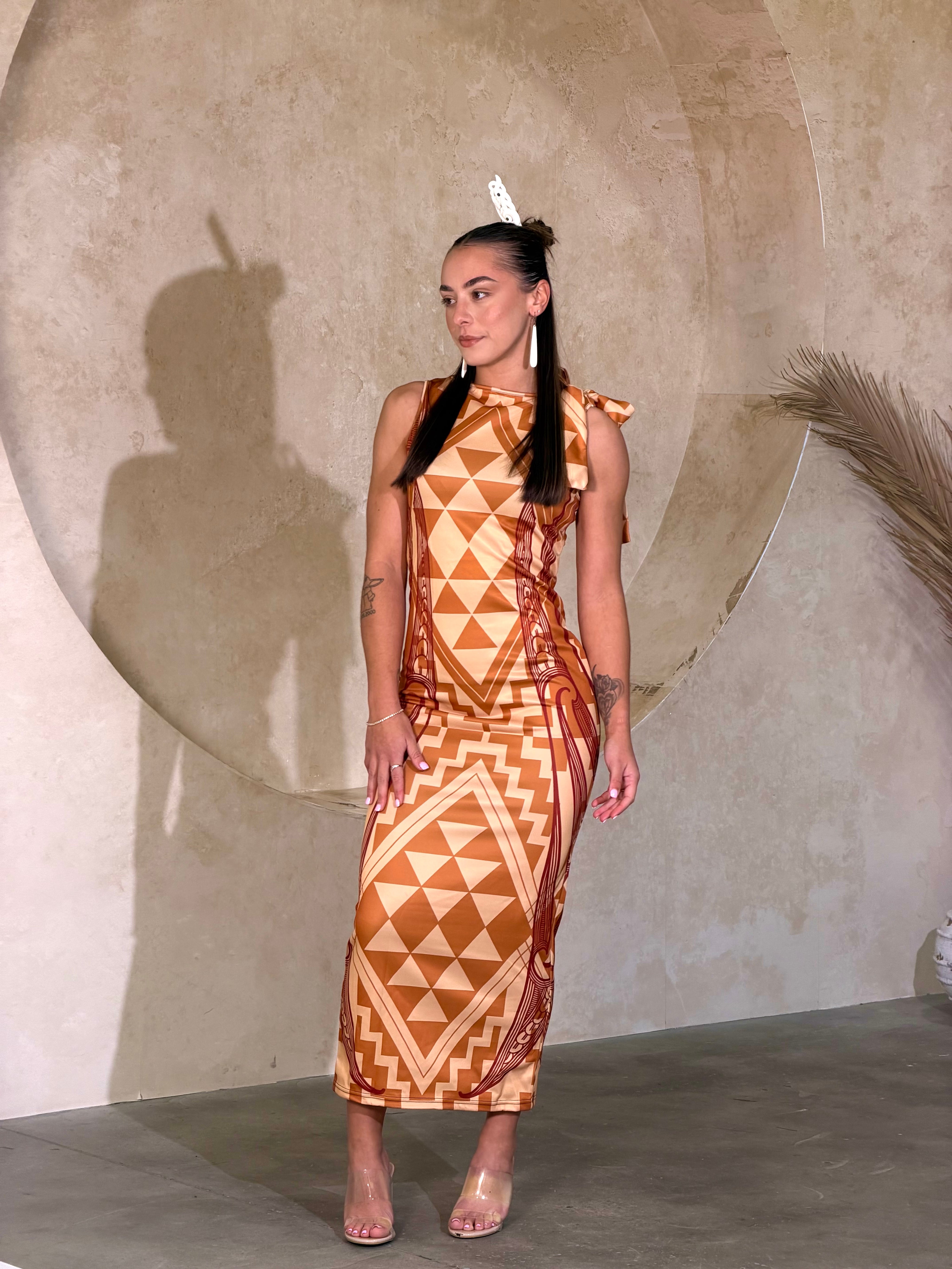 PRE ORDER ONLY - Wairua - Knot Maxi Dress