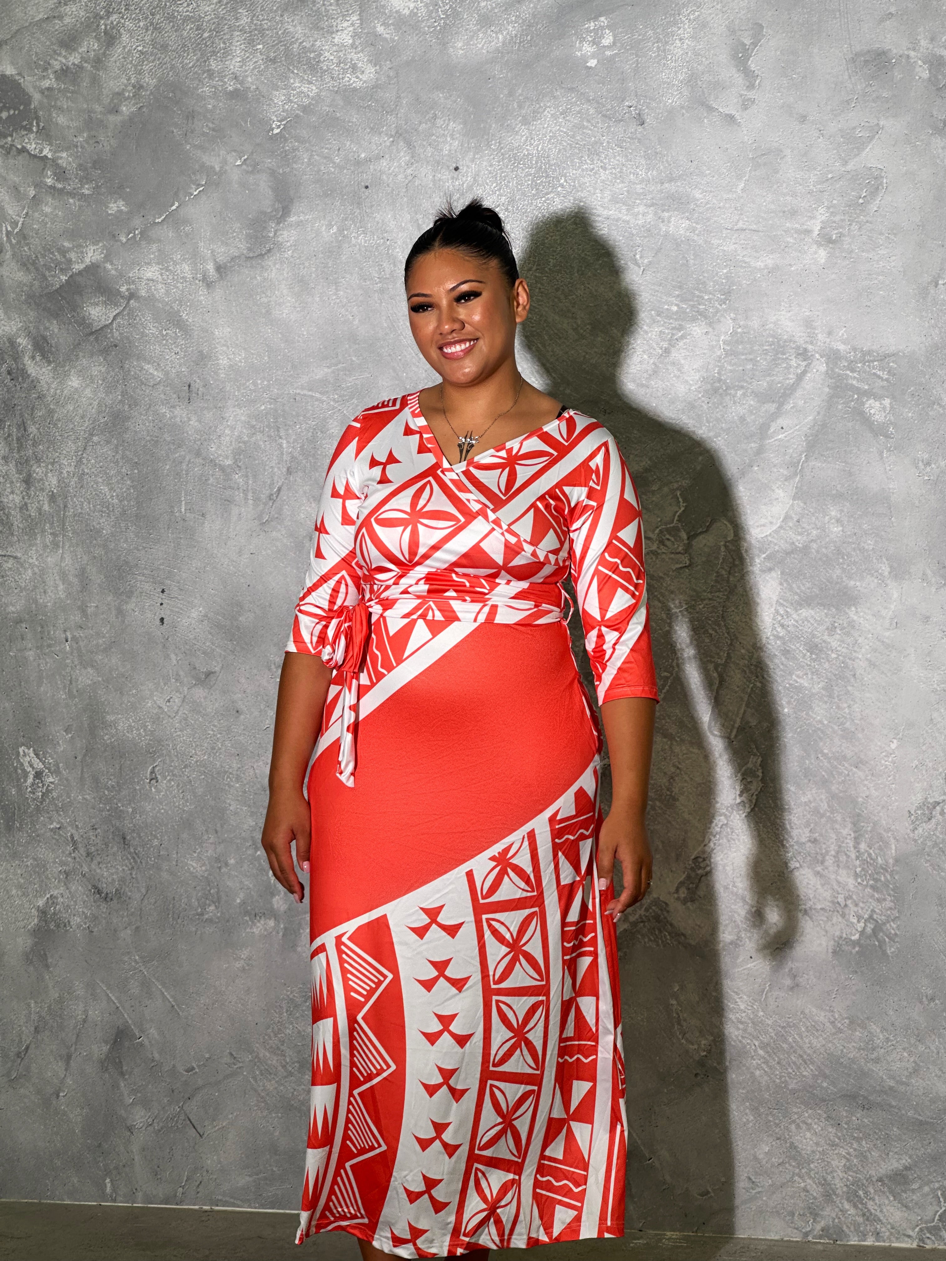 PACIFIKA Maxi Wrap Dress