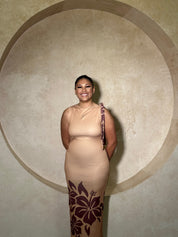 Hibiscus - Knot Maxi Dress