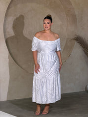 All White - Womens Sun Dress