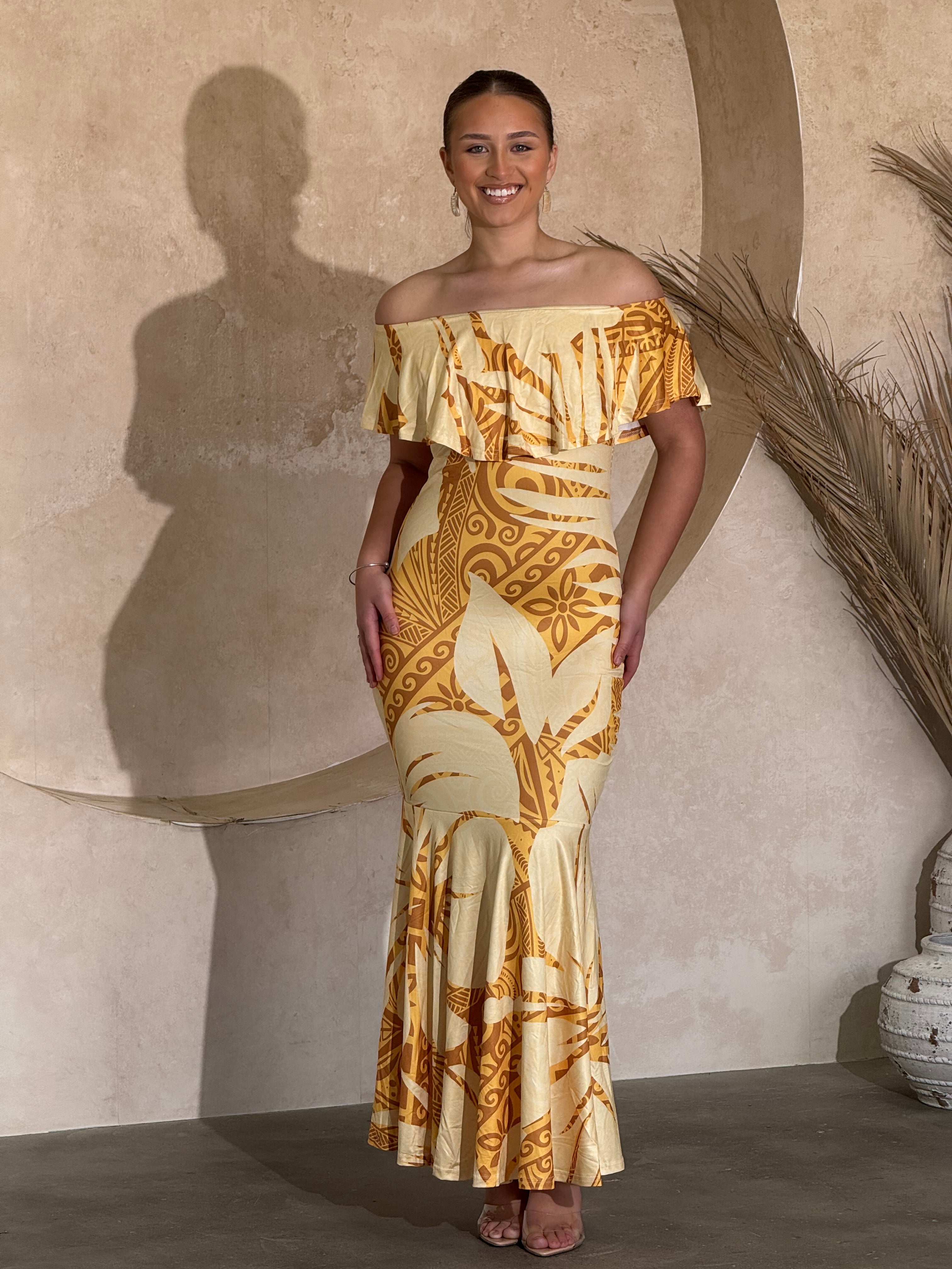 NEW- PACIFIKA - Scrunch Dress