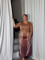 Ātaahua - Maxi Wrap Dress