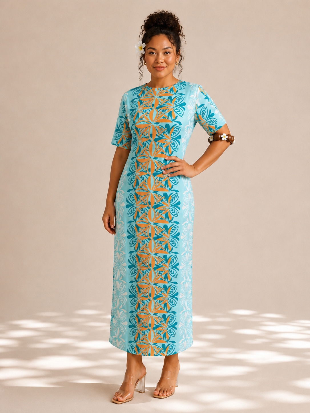 AMIKA - Bodycon Dress BLUE