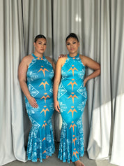 The Amoura - Halter Neck Dress