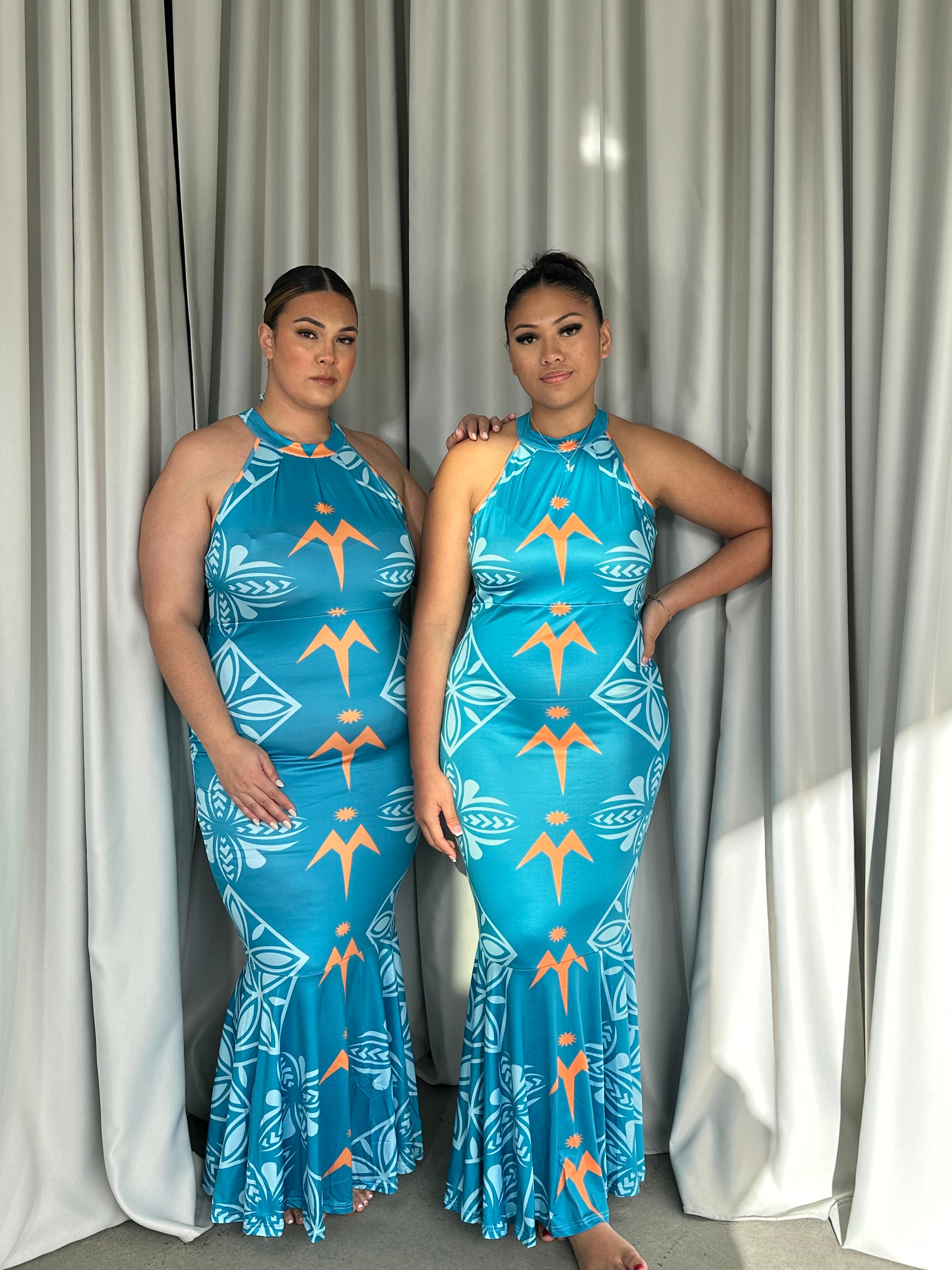 The Amoura - Halter Neck Dress