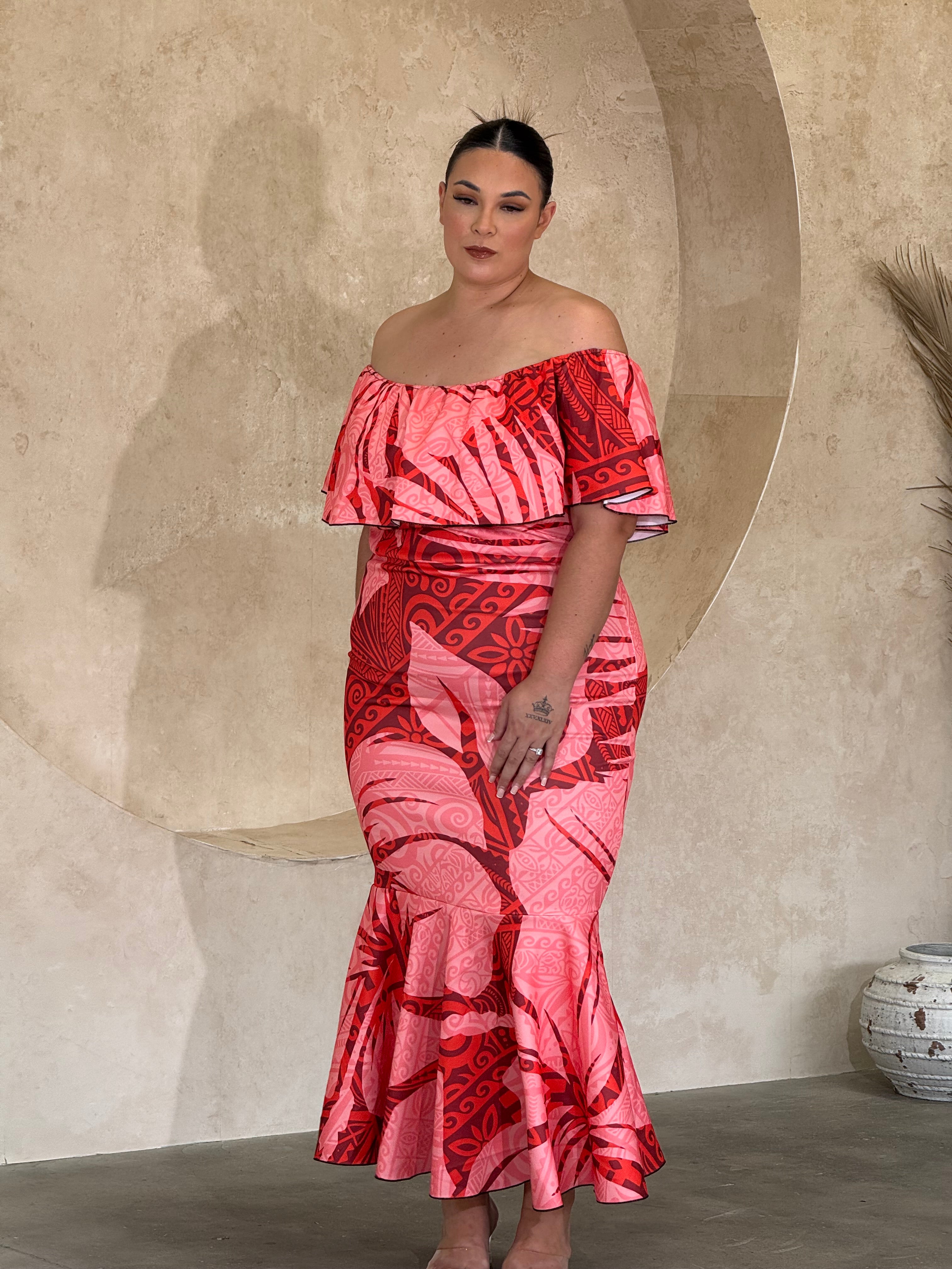 PRE ORDER - PACIFIKA -  Off Shoulder Dress