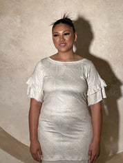 Armania - Ruffle Sleeve Puletasi