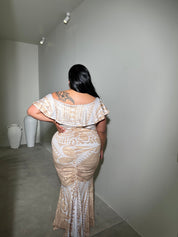 PRE ORDER ONLY - LEILUA Beige Scrunch