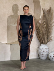 Ātaahua - Knot Maxi Dress - PRE ORDER