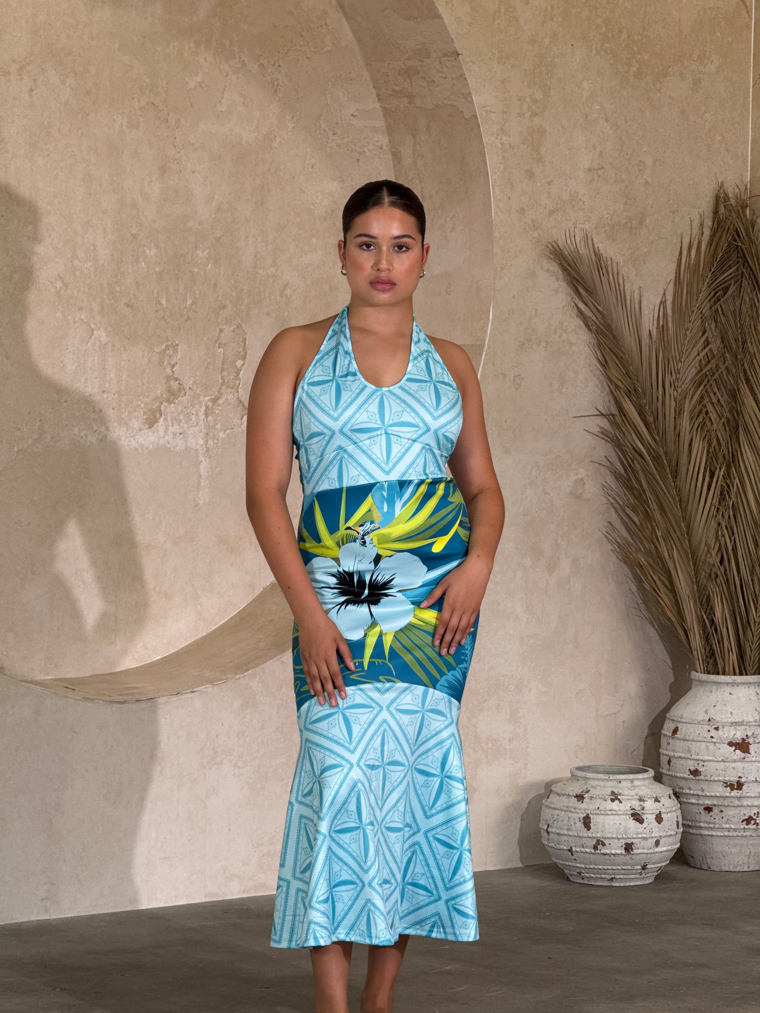 NEW - MALU ALOFA - Backless Dress