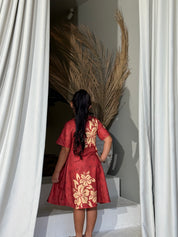PRE ORDER Only - AULELEI - Girls MIDI Flare Dress