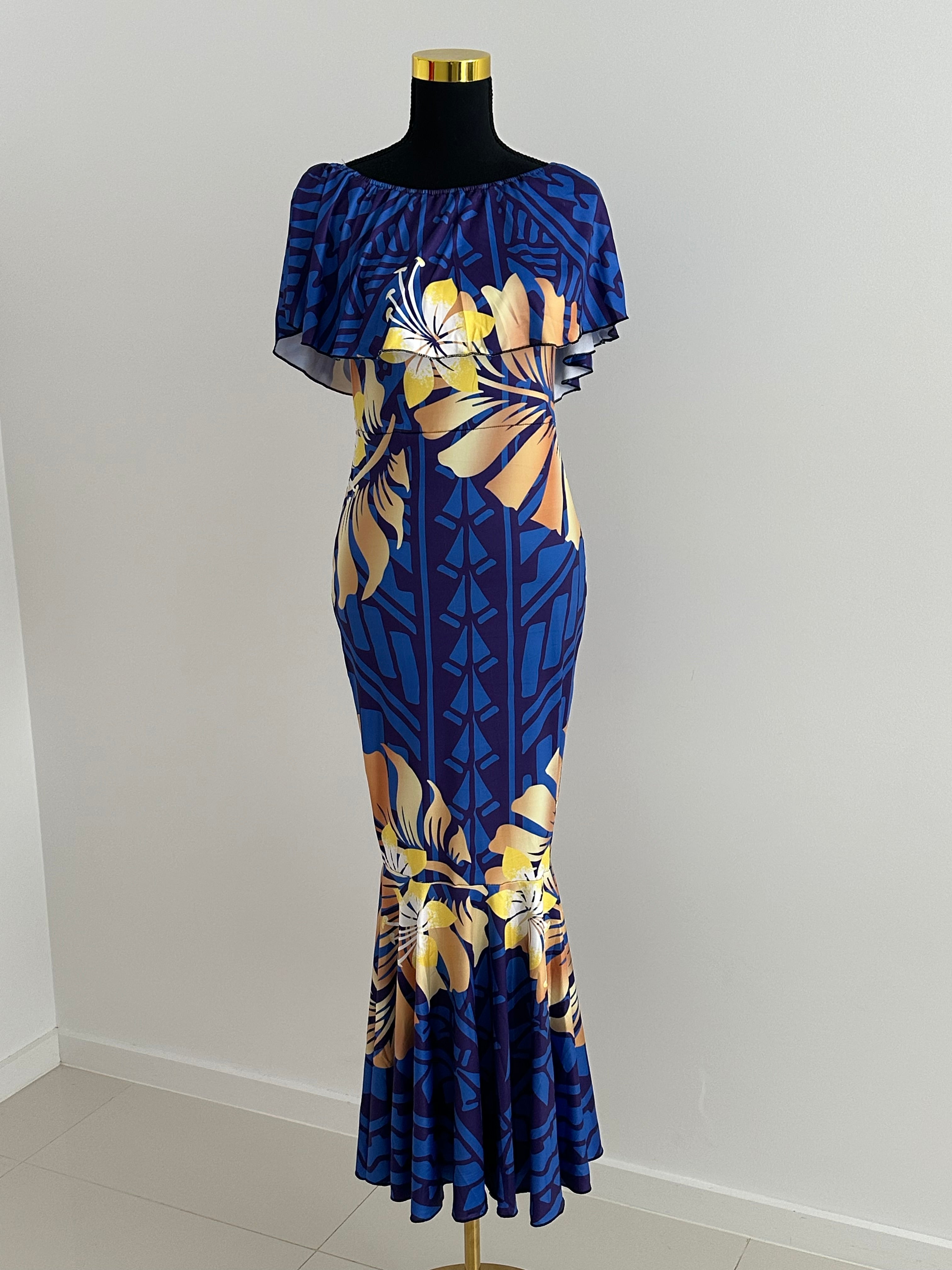 Sienna Blue Off-Shoulder - PRE ORDER