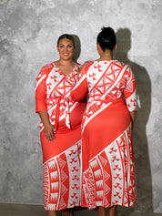 PACIFIKA Maxi Wrap Dress