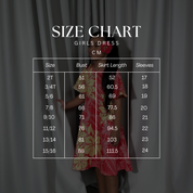 LUXE - Girls MIDI Flare Dress - PRE ORDER Only