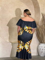 PRE ORDER ONLY - Sienna Black Off-Shoulder