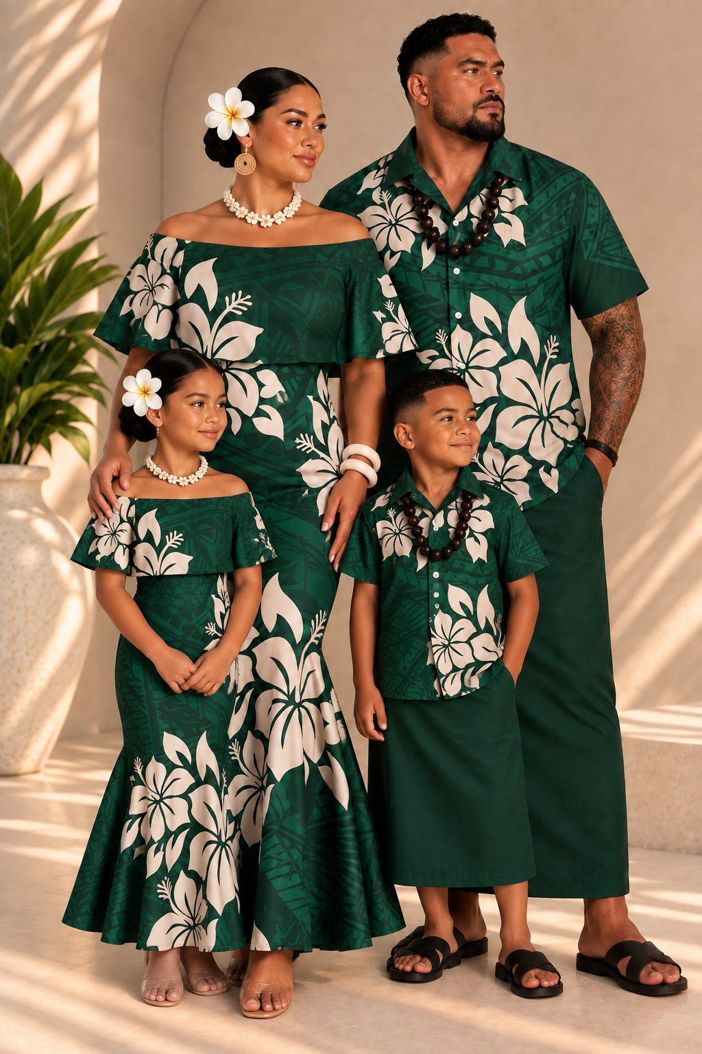 PRE ORDER ONLY - Luxe - EMERALD - Family Set