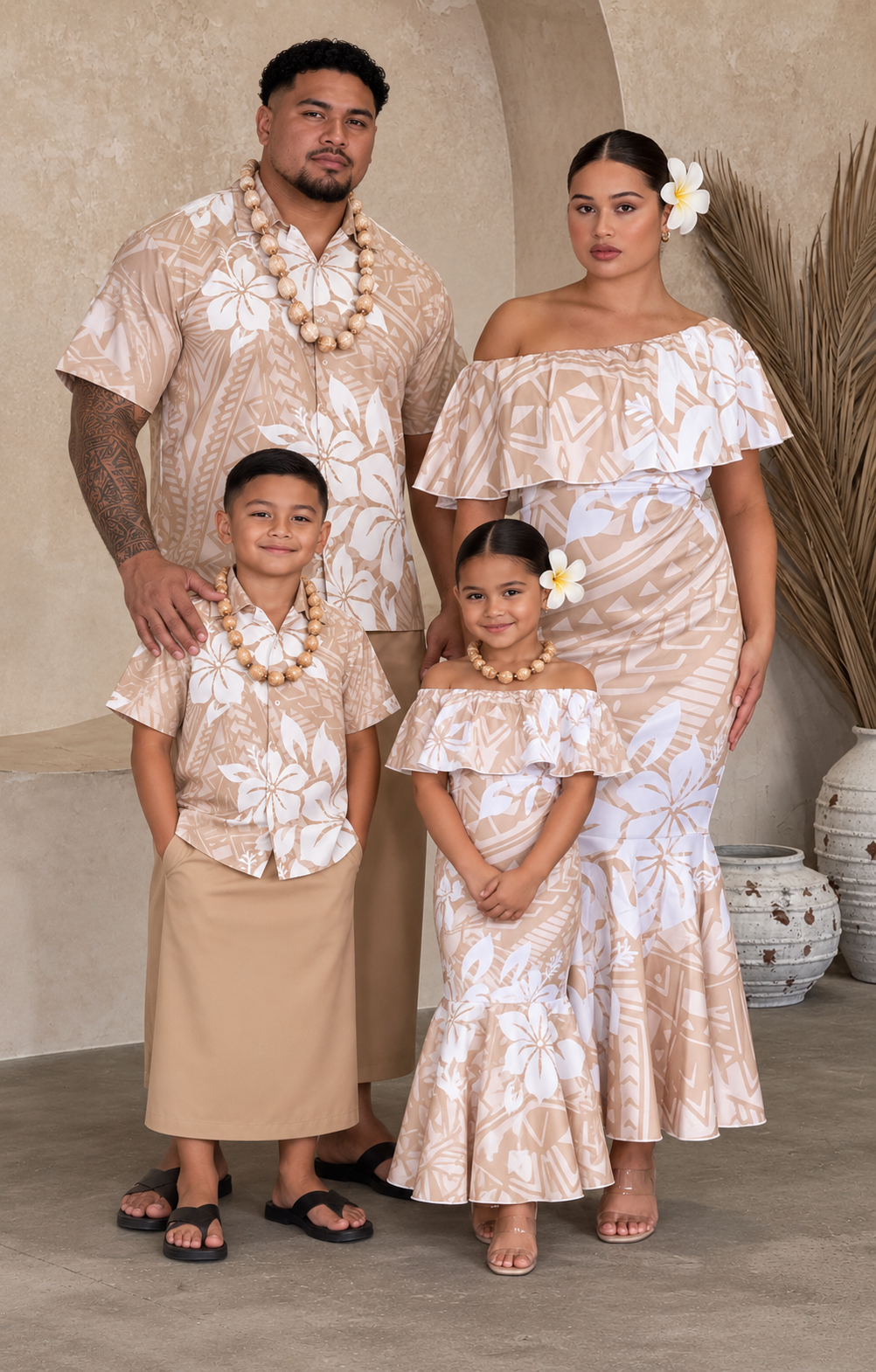 PRE ORDER ONLY - Luxe - CREAM - Family Set