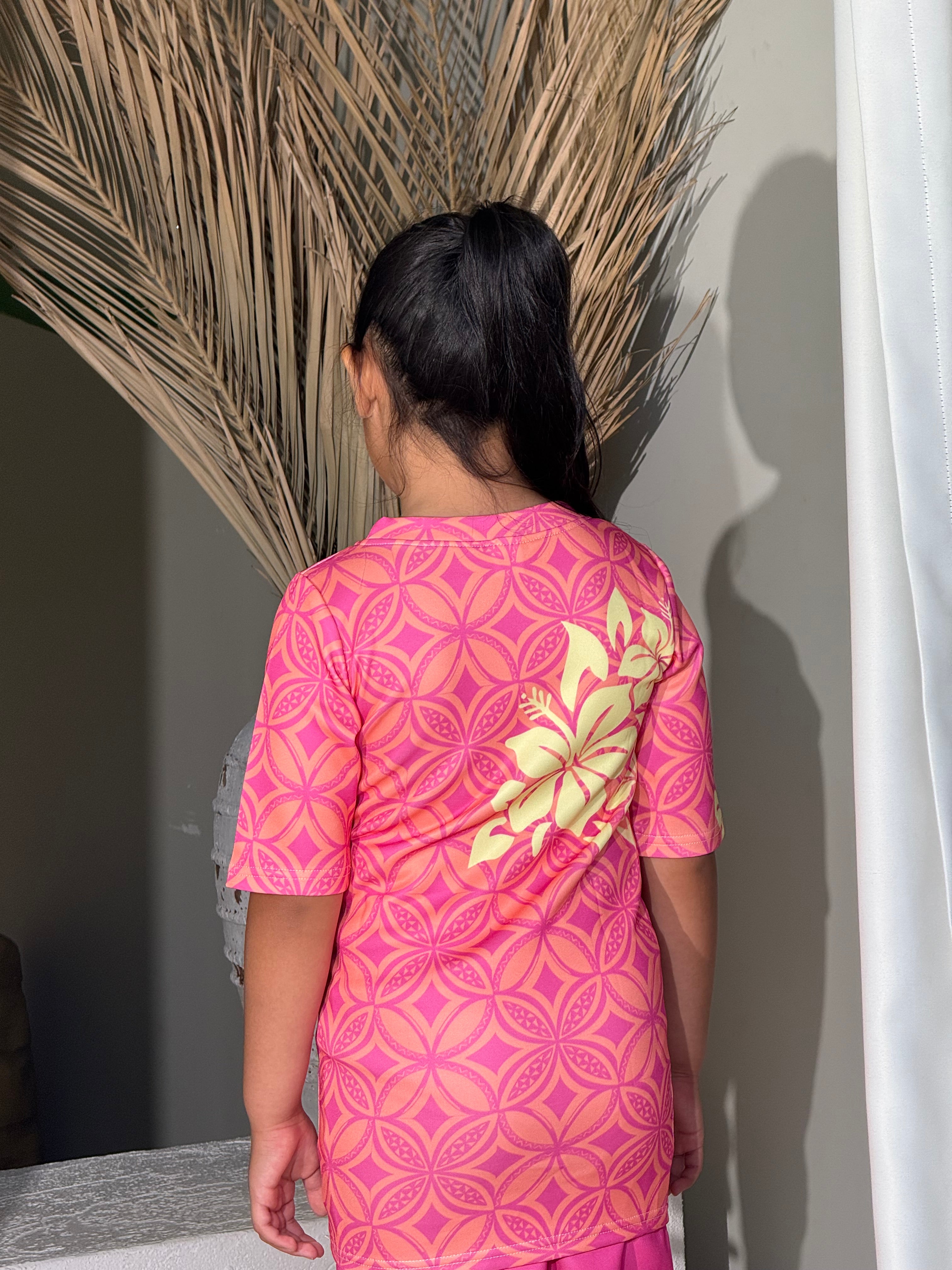 PRE ORDER Only - AULELEI - Girls Puletasi