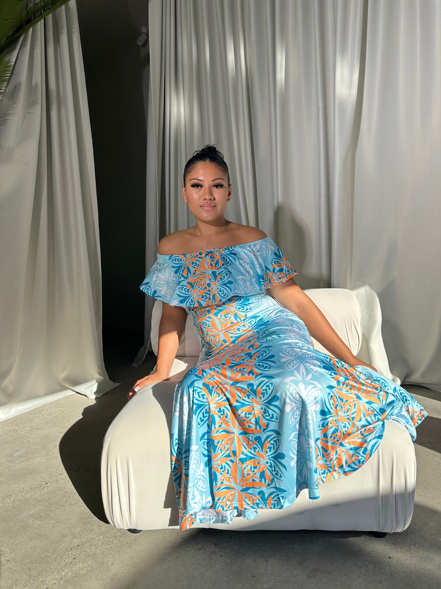 silk scrunch dress Alejandra Alonso Rojas Alina Ruched Silk Gown in Chartreuse 2