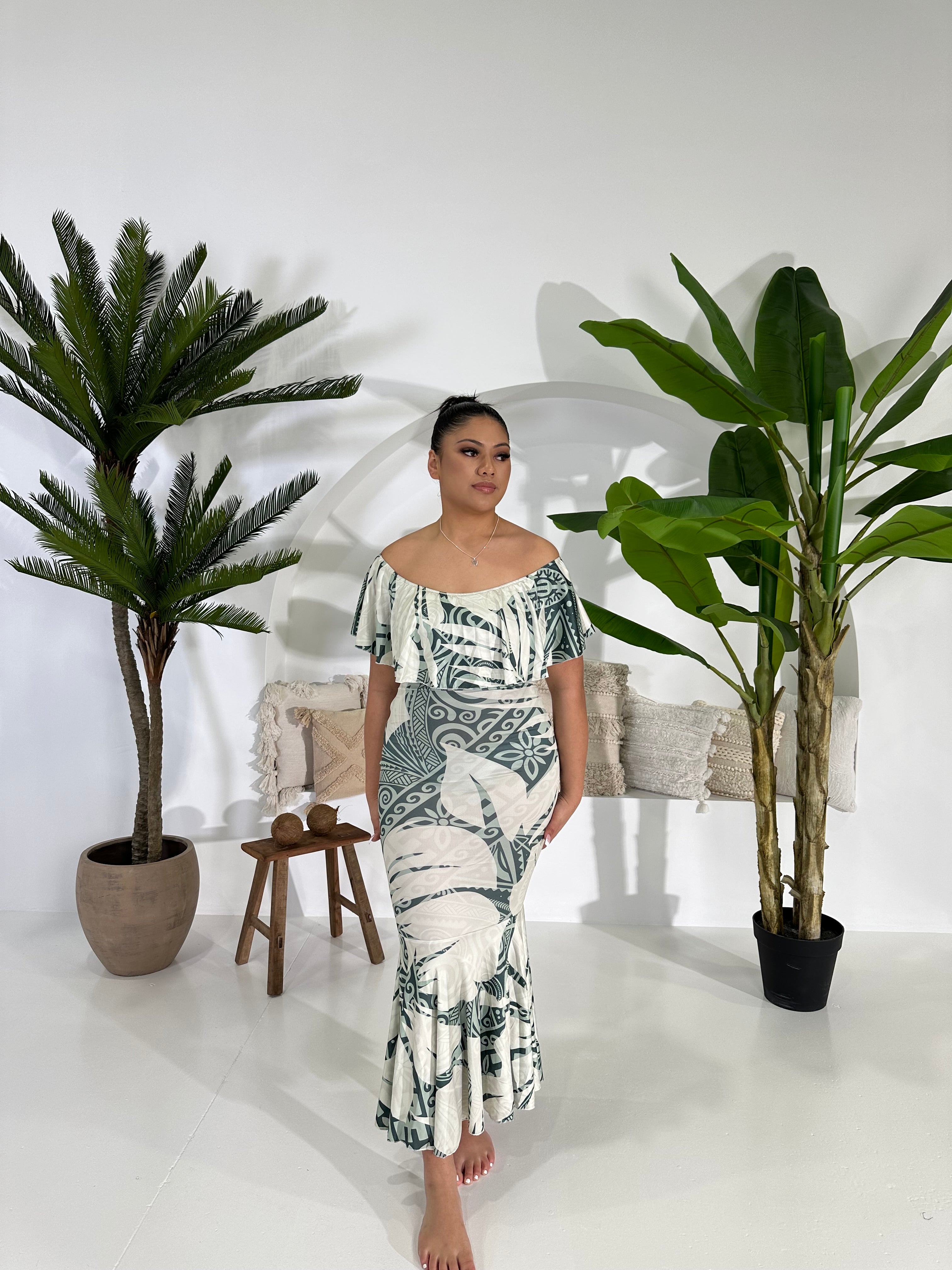 PRE ORDER - PACIFIKA -  Off Shoulder Dress