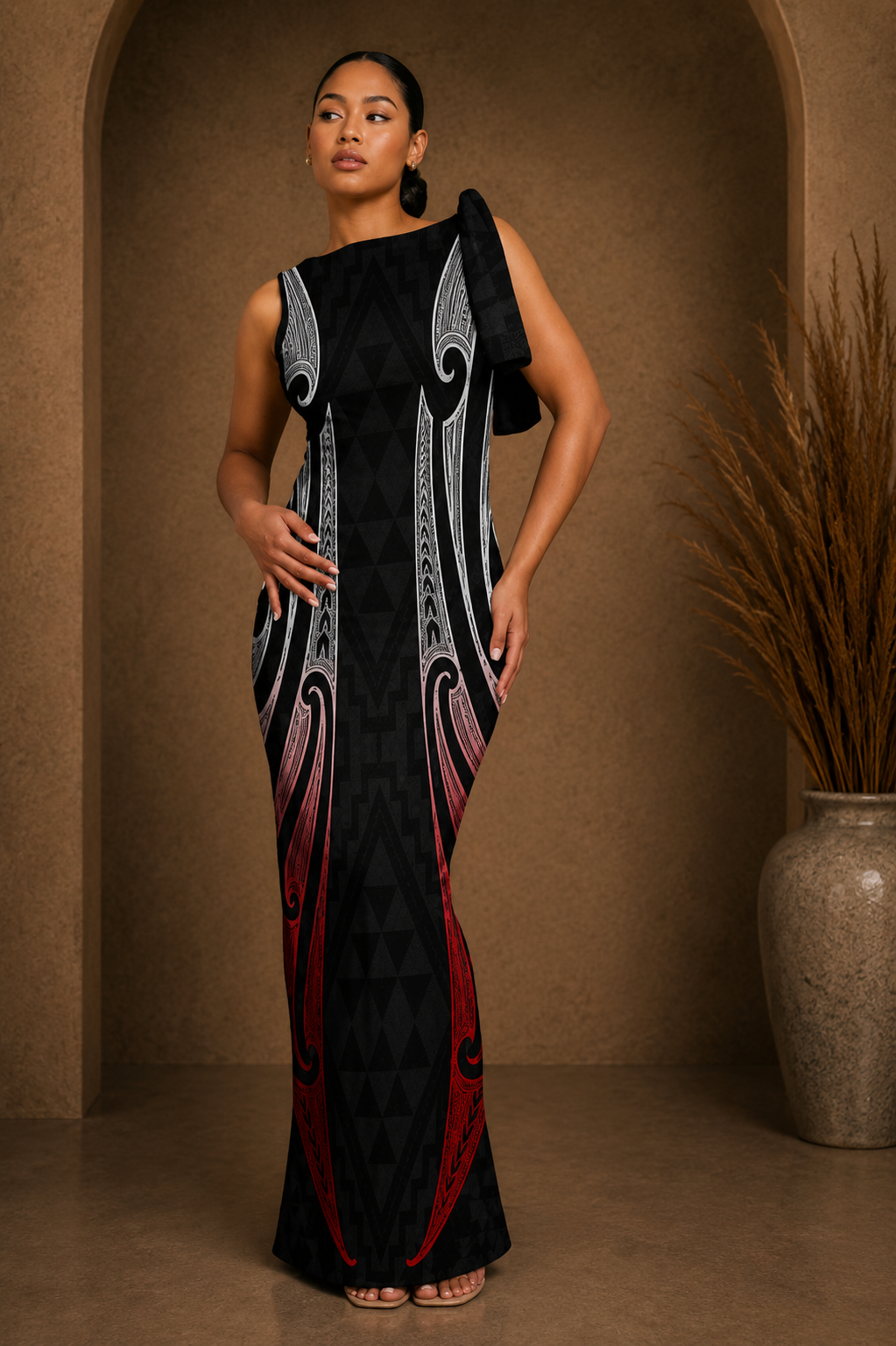 The Wairua - Knot Maxi Dress
