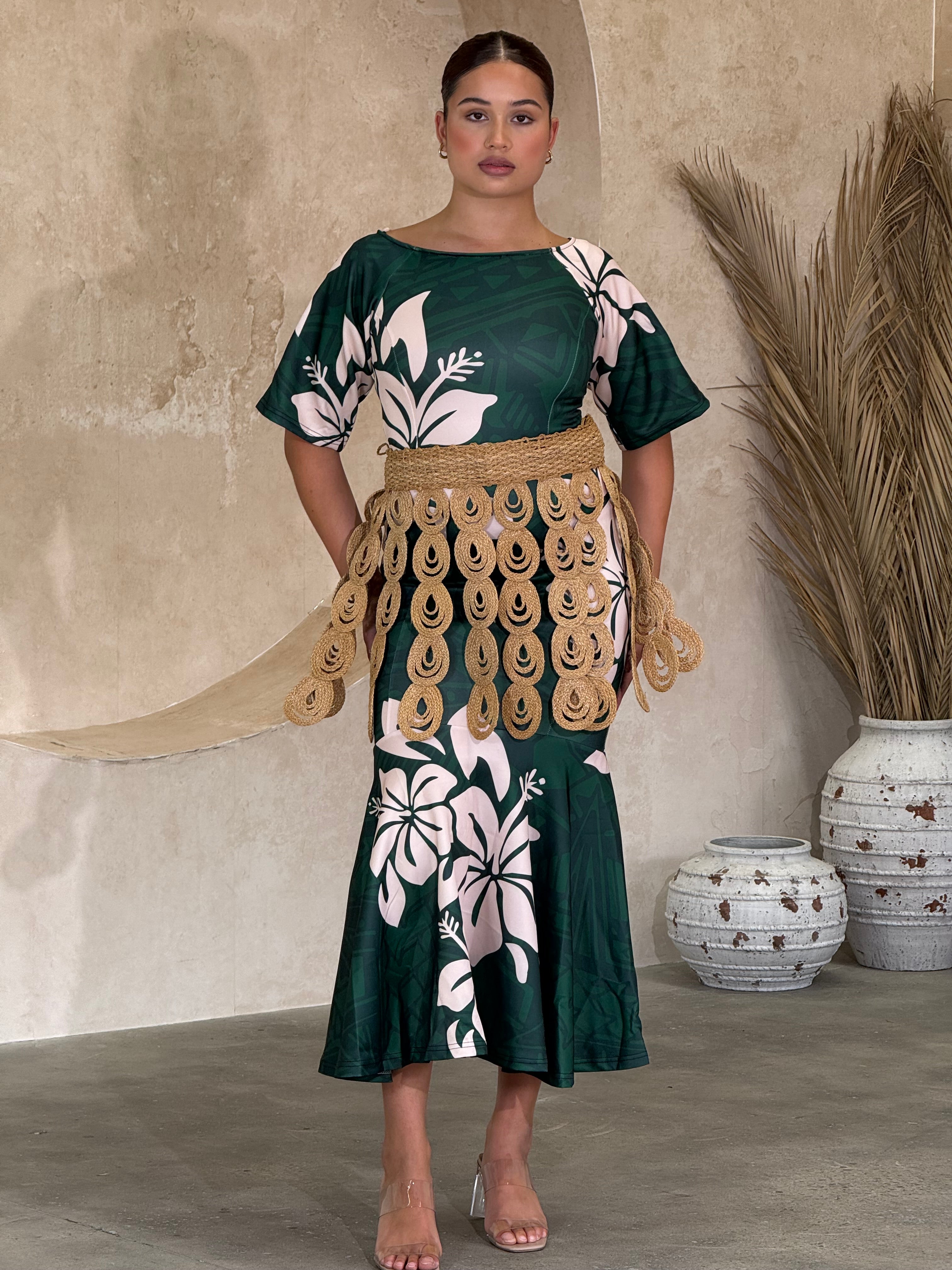 NEW - Luxe - EMERALD - Sleeve Dress