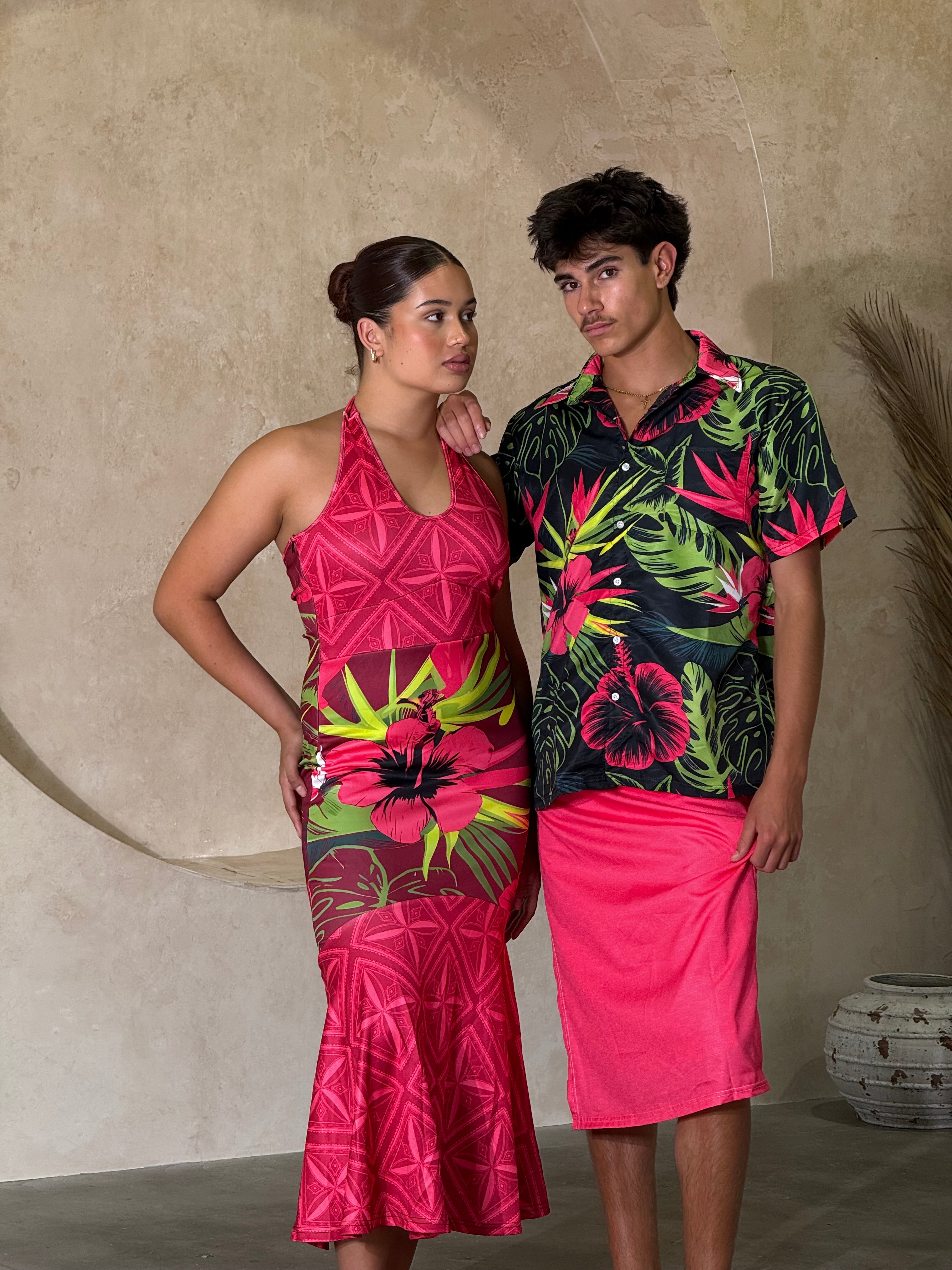 NEW - MALU ALOFA - Backless Dress