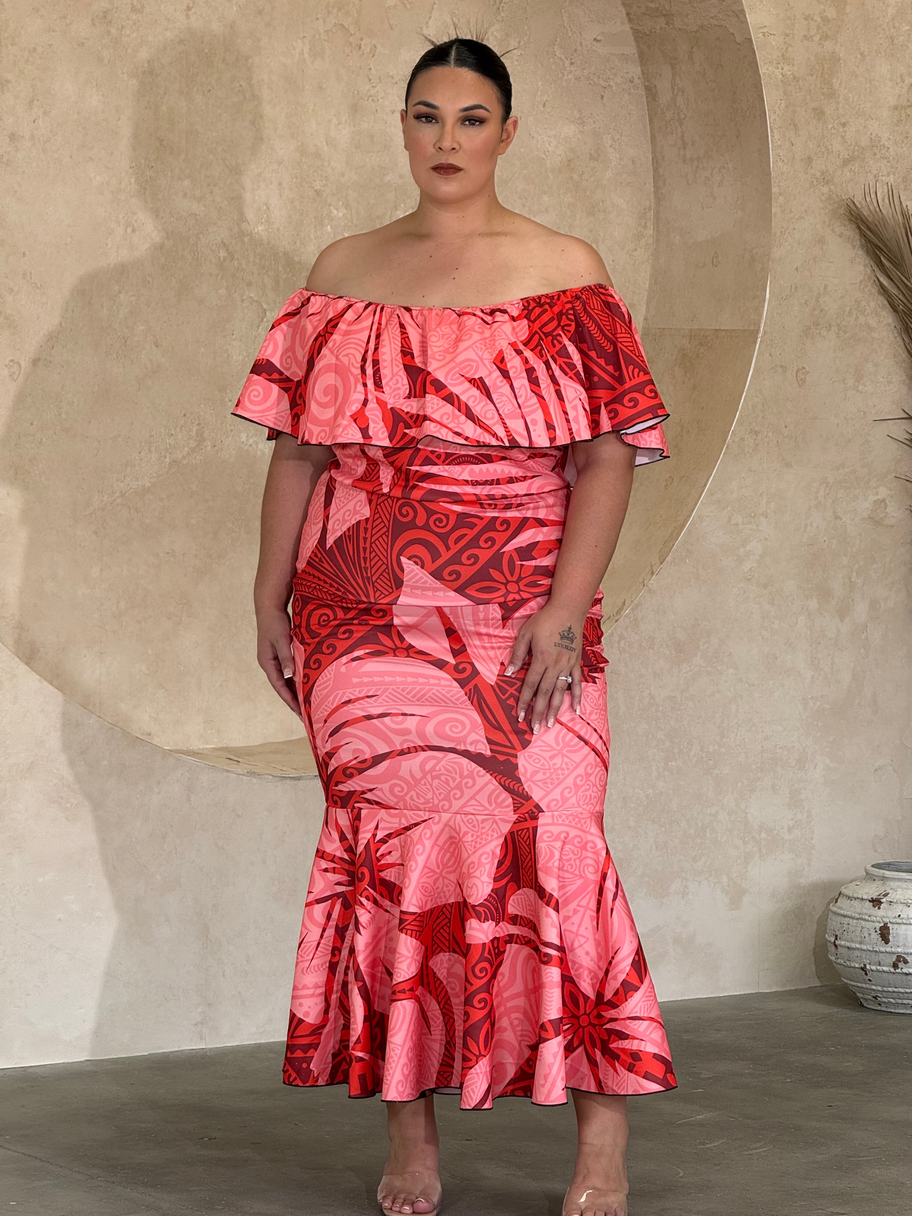 PRE ORDER - PACIFIKA -  Off Shoulder Dress