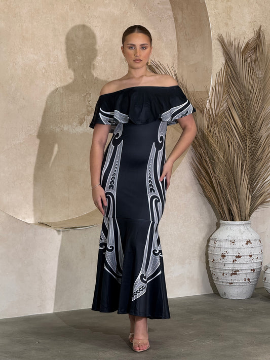 Ātaahua Scrunch Dress