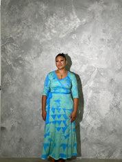 MANEA Maxi Wrap Dress