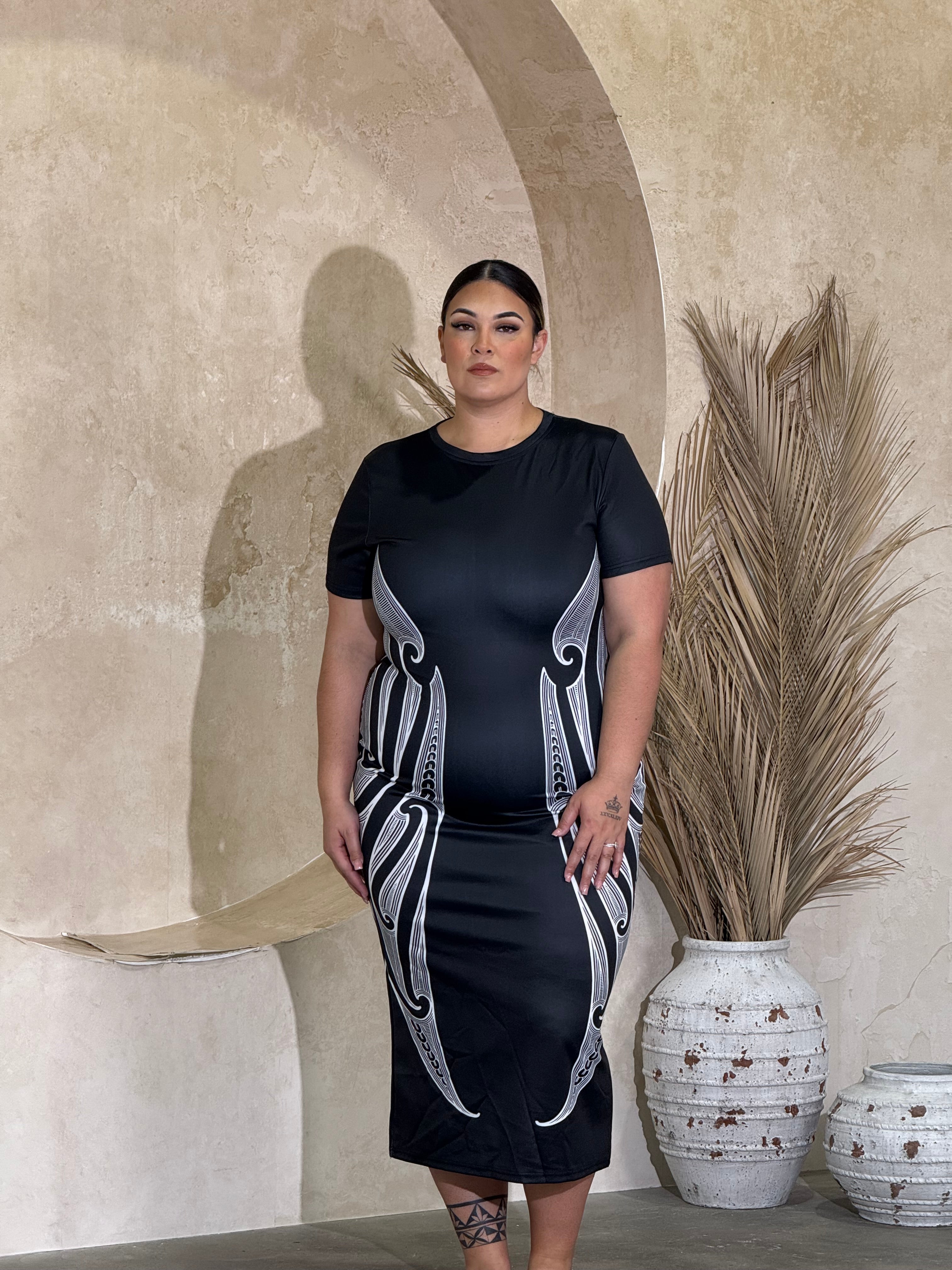 PRE ORDER ONLY - Ātaahua Bodycon Dress