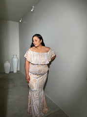 PRE ORDER ONLY - LEILUA Beige Scrunch