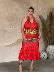 NEW - MALU ALOFA - Backless Dress