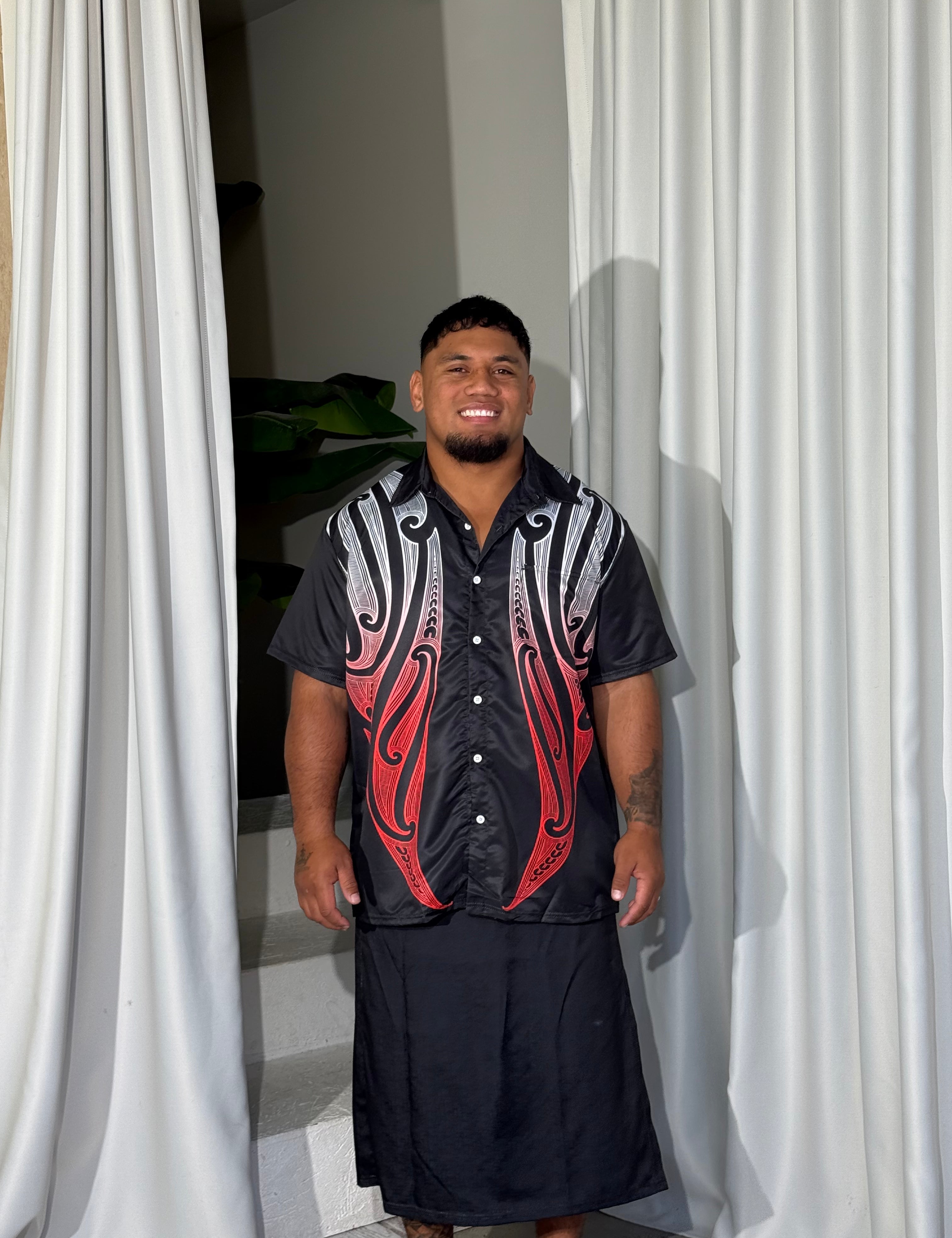 maori dress shirts Mens Maori Polo Shirt
