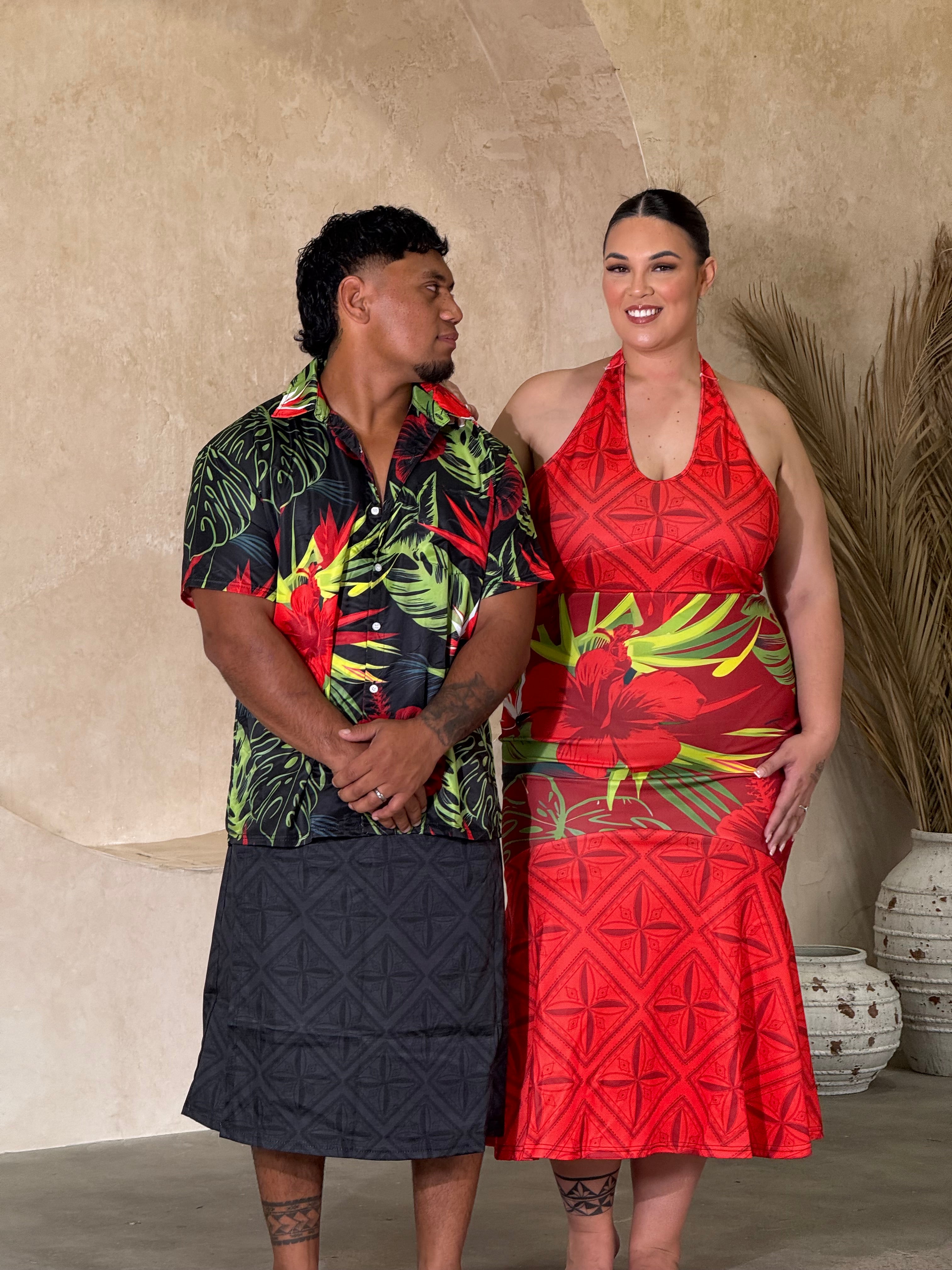 NEW - MALU ALOFA - Backless Dress