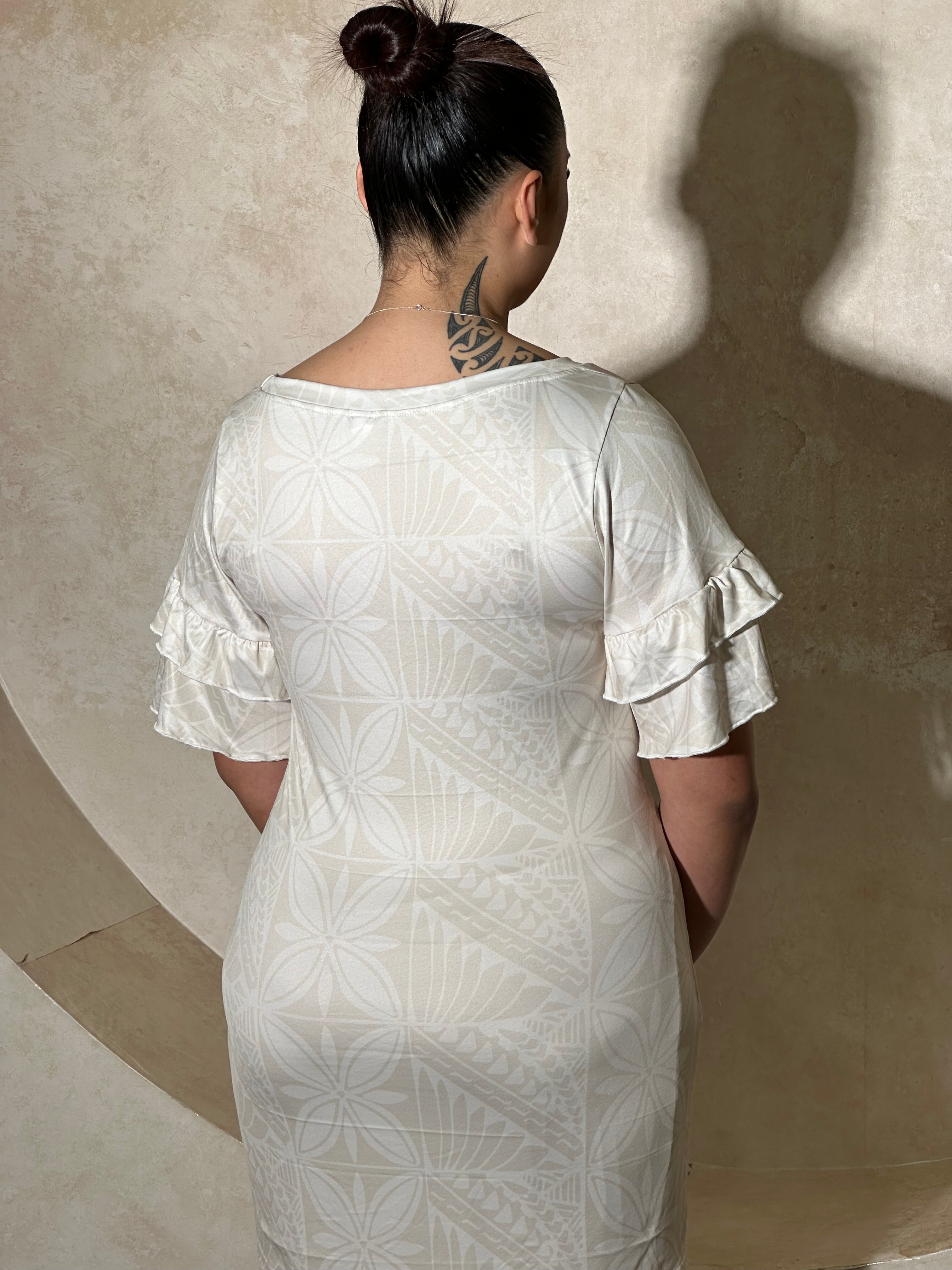Armania - Ruffle Sleeve Puletasi