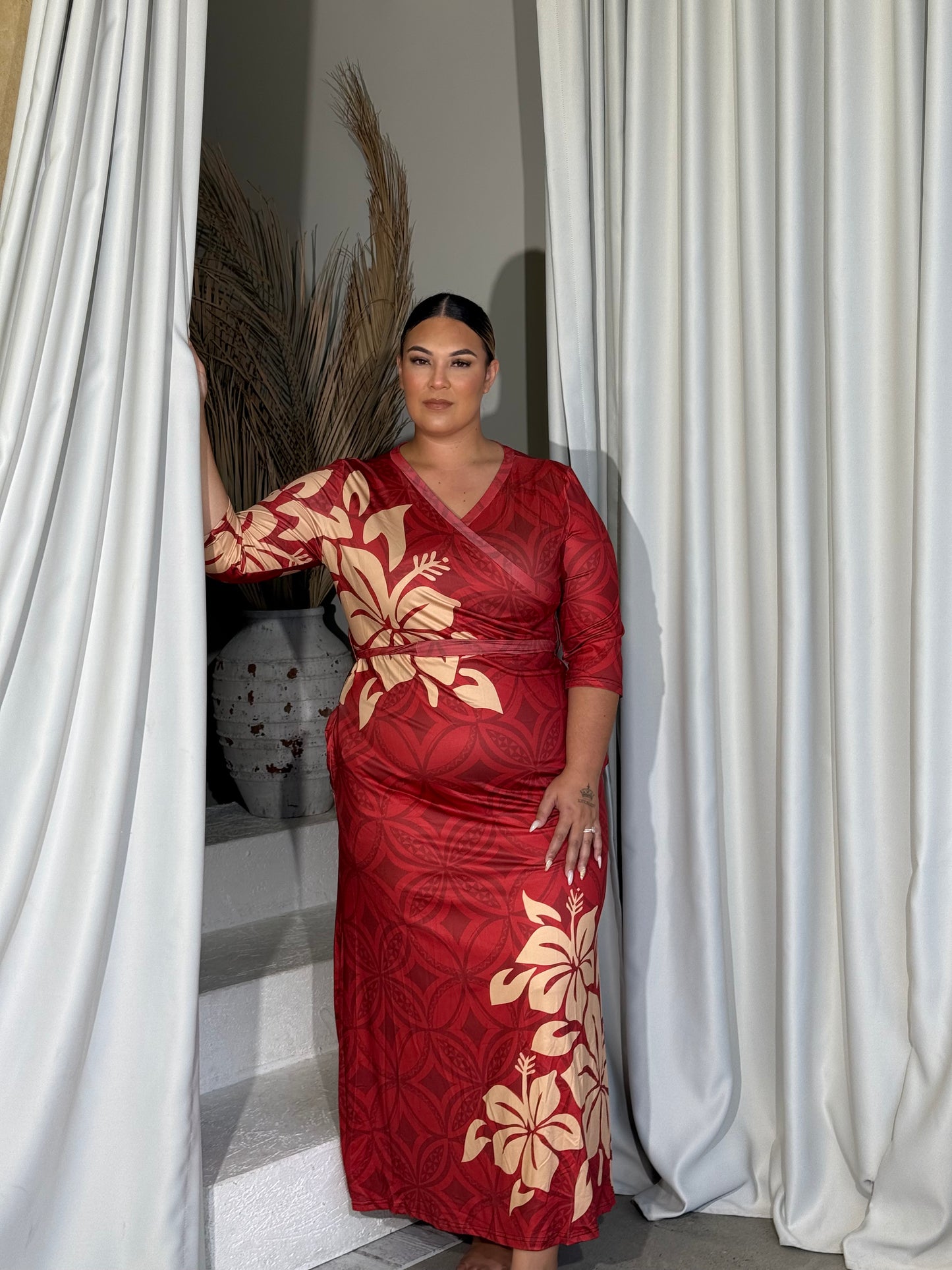 AULELEI - Maxi Wrap Dress