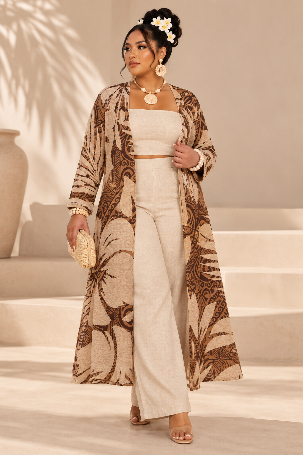 PRE ORDER ONLY - PACIFIKA - Long Sleeve Cardigan