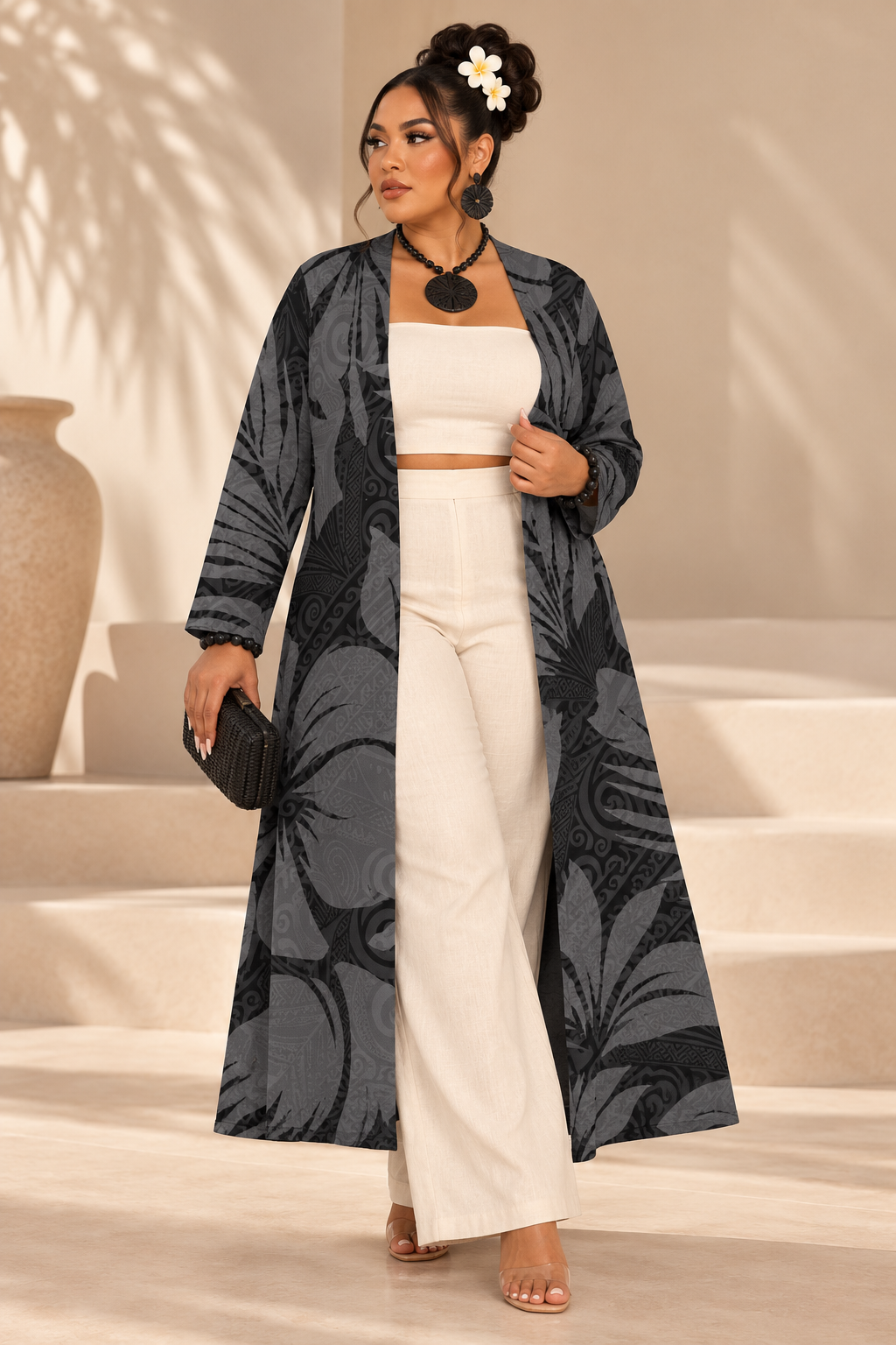 PRE ORDER ONLY - PACIFIKA - Long Sleeve Cardigan