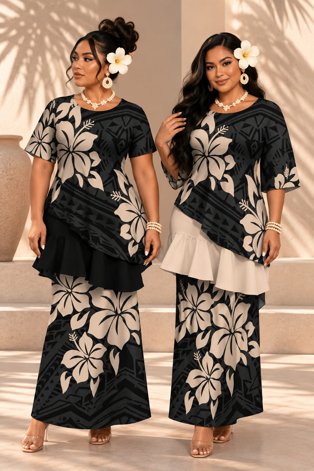 PRE ORDER ONLY - NEW LUXE - Ruffle Teired Puletasi