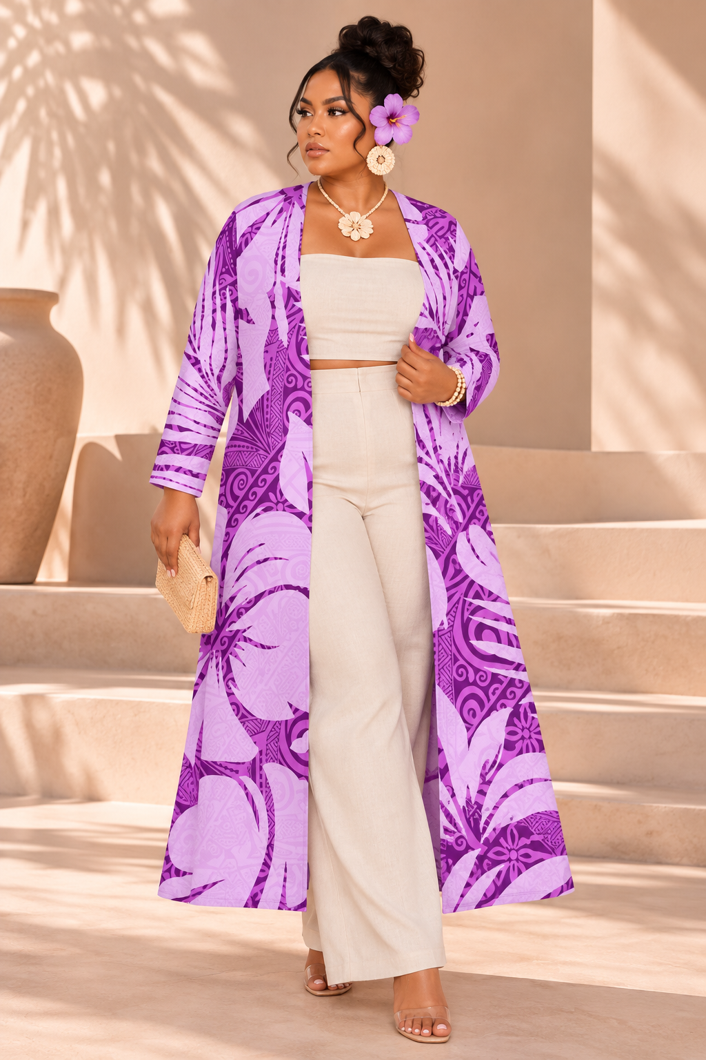 PRE ORDER ONLY - PACIFIKA - Long Sleeve Cardigan