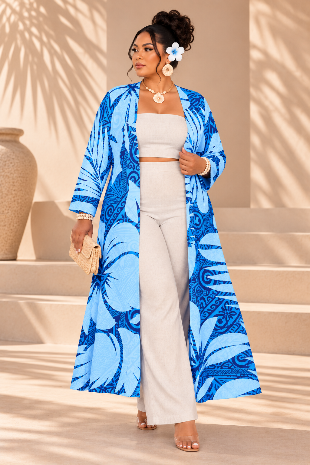 PRE ORDER ONLY - PACIFIKA - Long Sleeve Cardigan