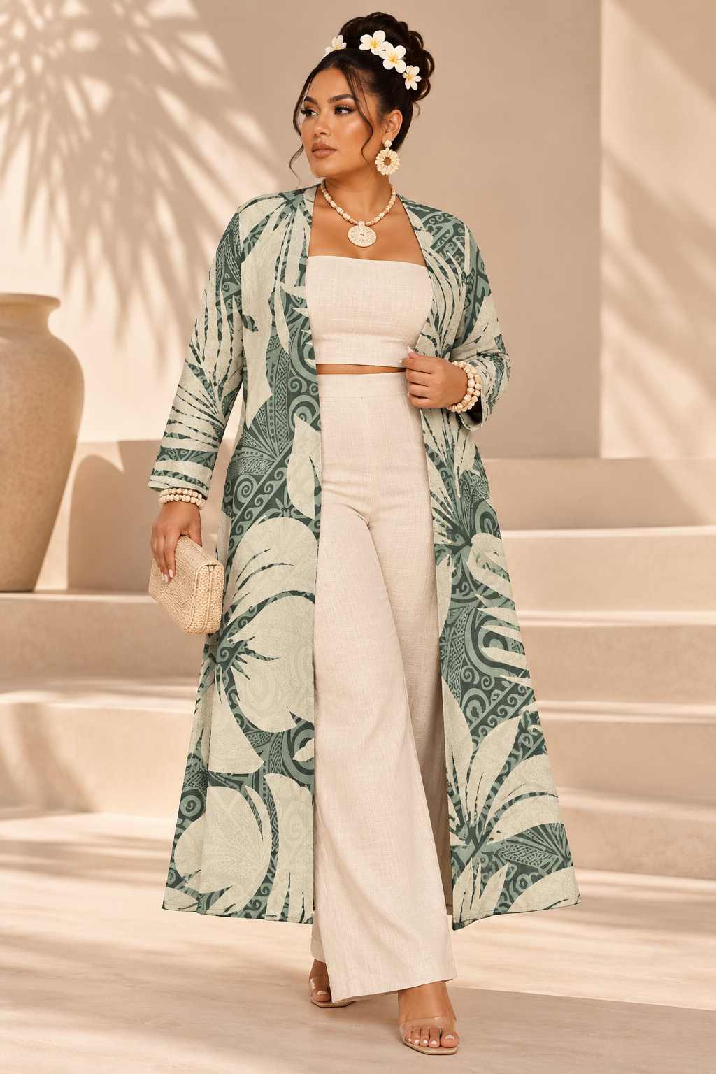 PRE ORDER ONLY - PACIFIKA - Long Sleeve Cardigan